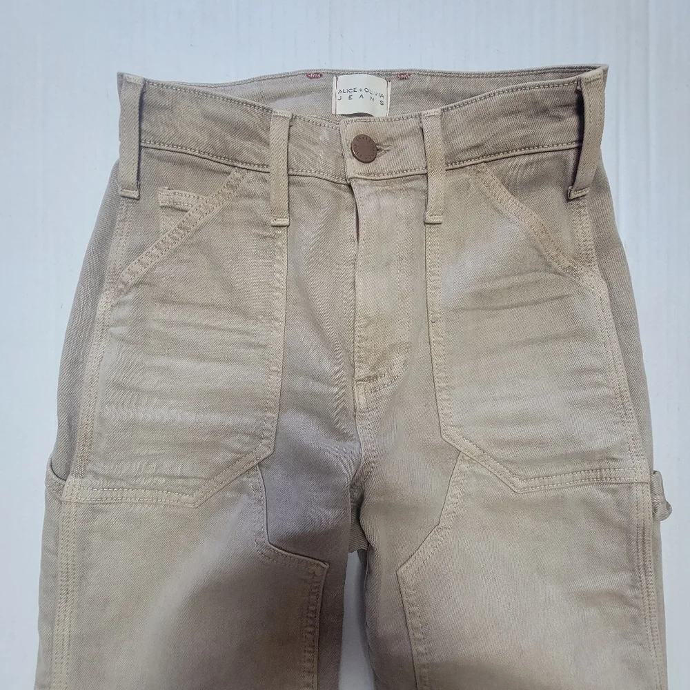 ALICE + OLIVIA Utility Cargo Pants - Picture 3 of 14